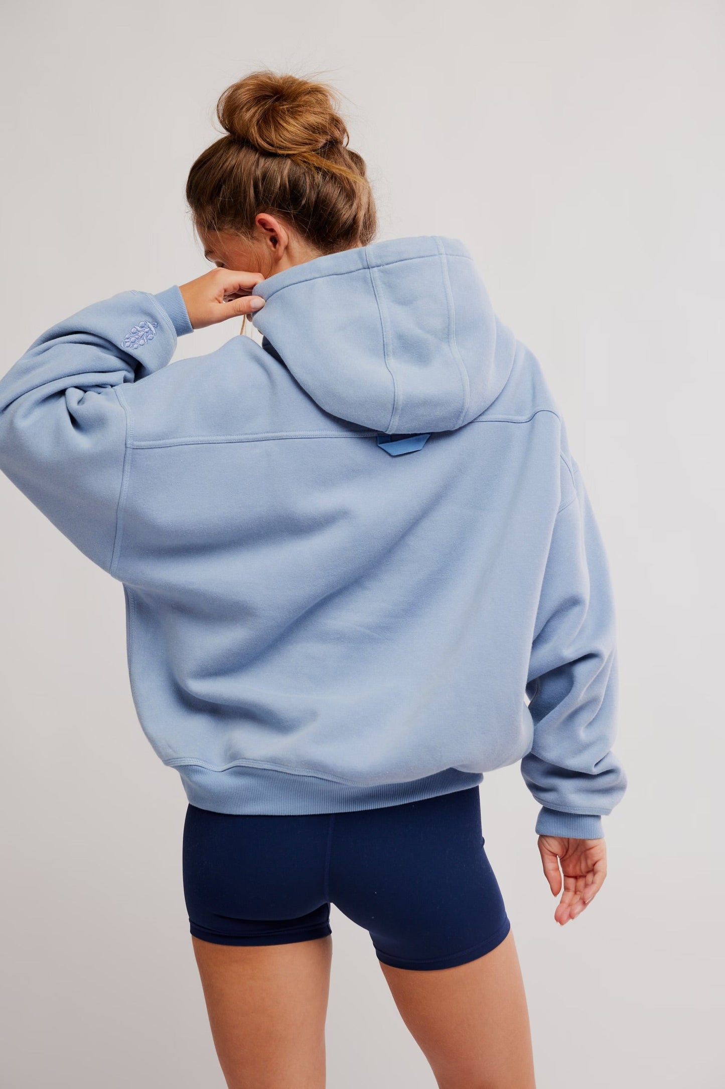 final call front logo hoodie
