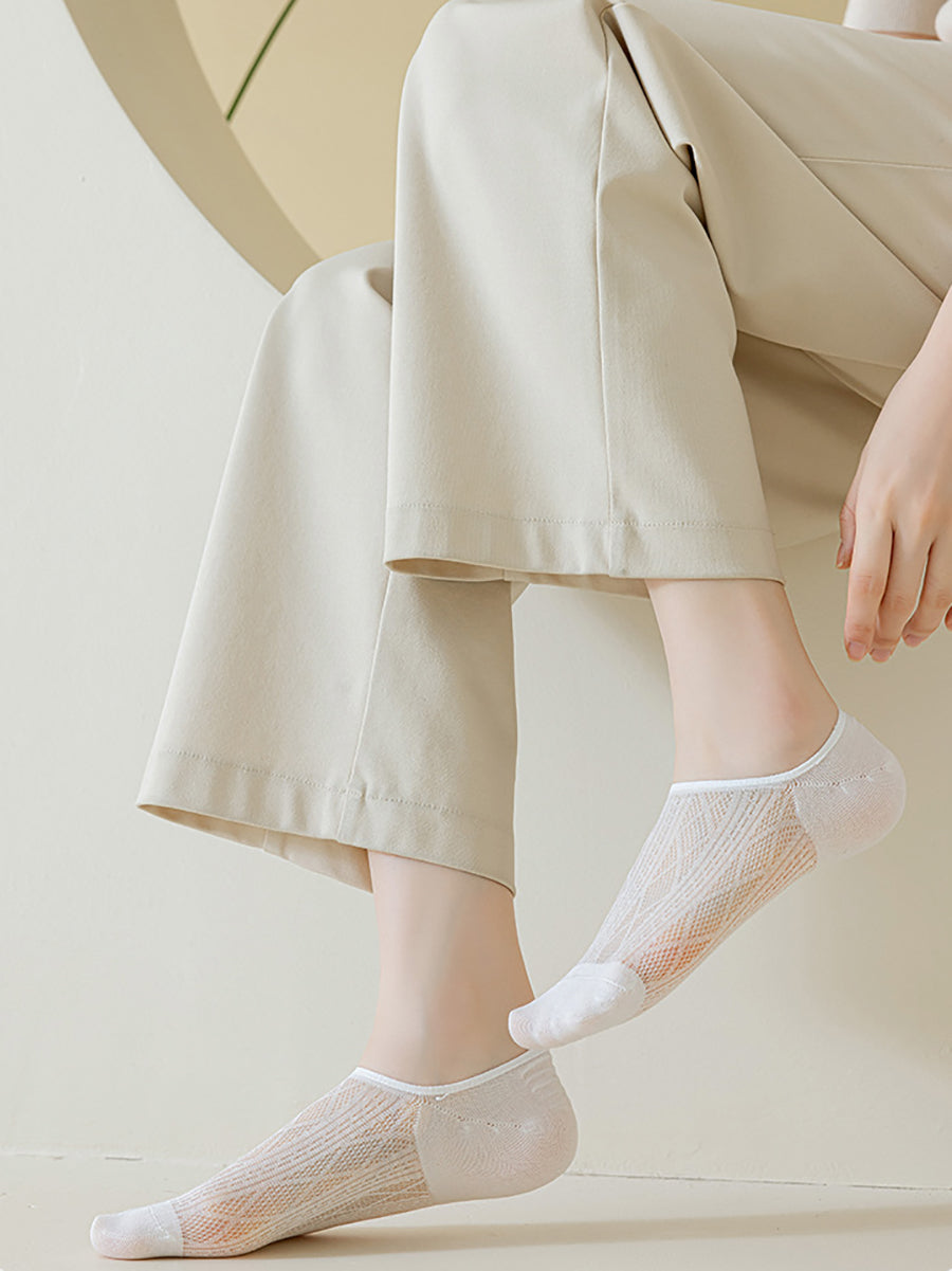6雙女士夏季薄款短襪