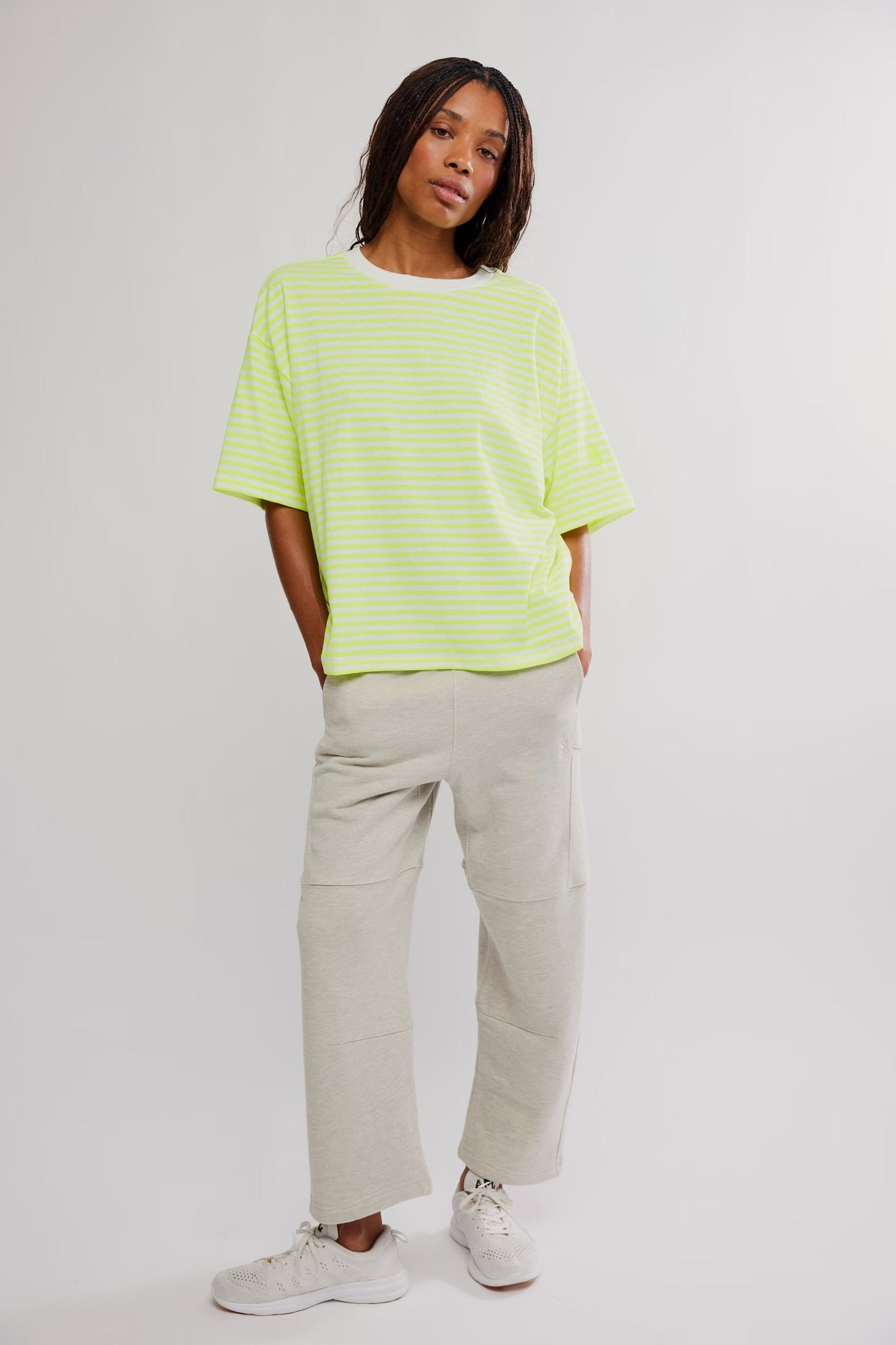 stripe tackle tee