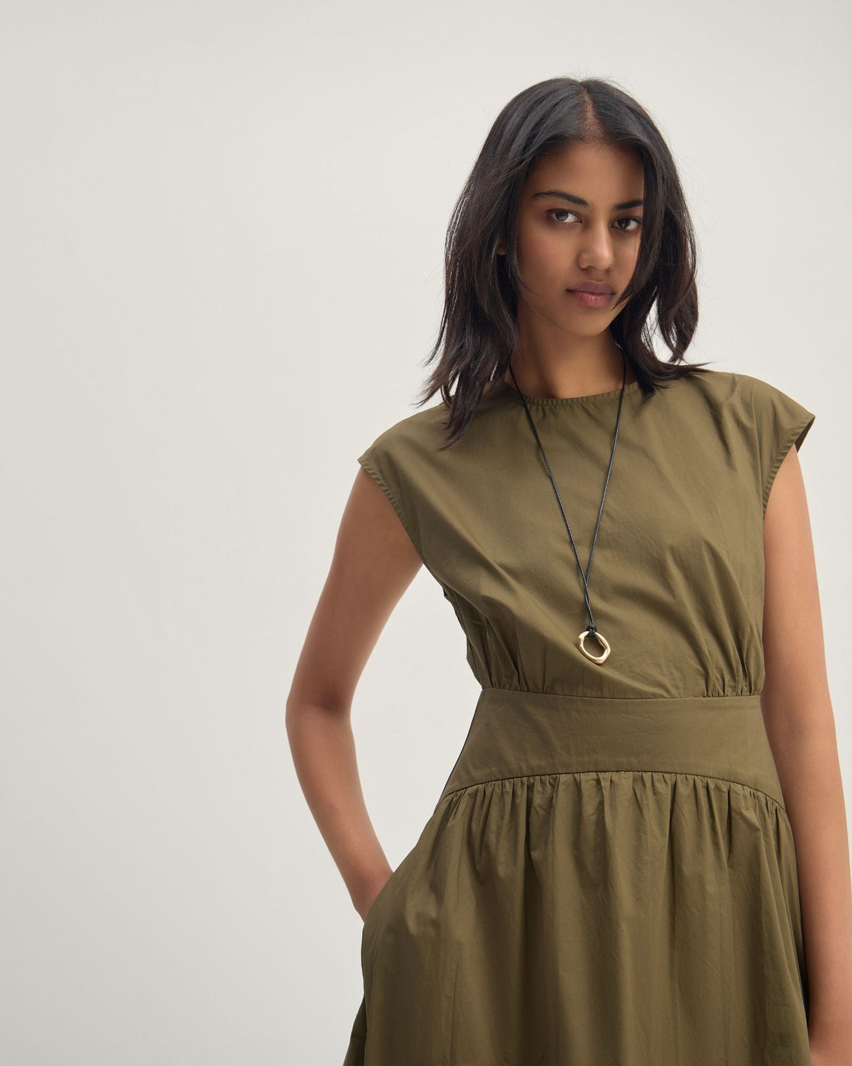 Tropea Poplin Dress