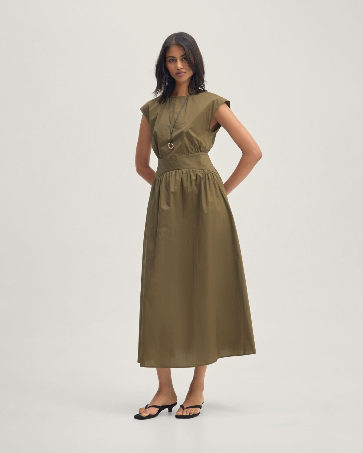Tropea Poplin Dress