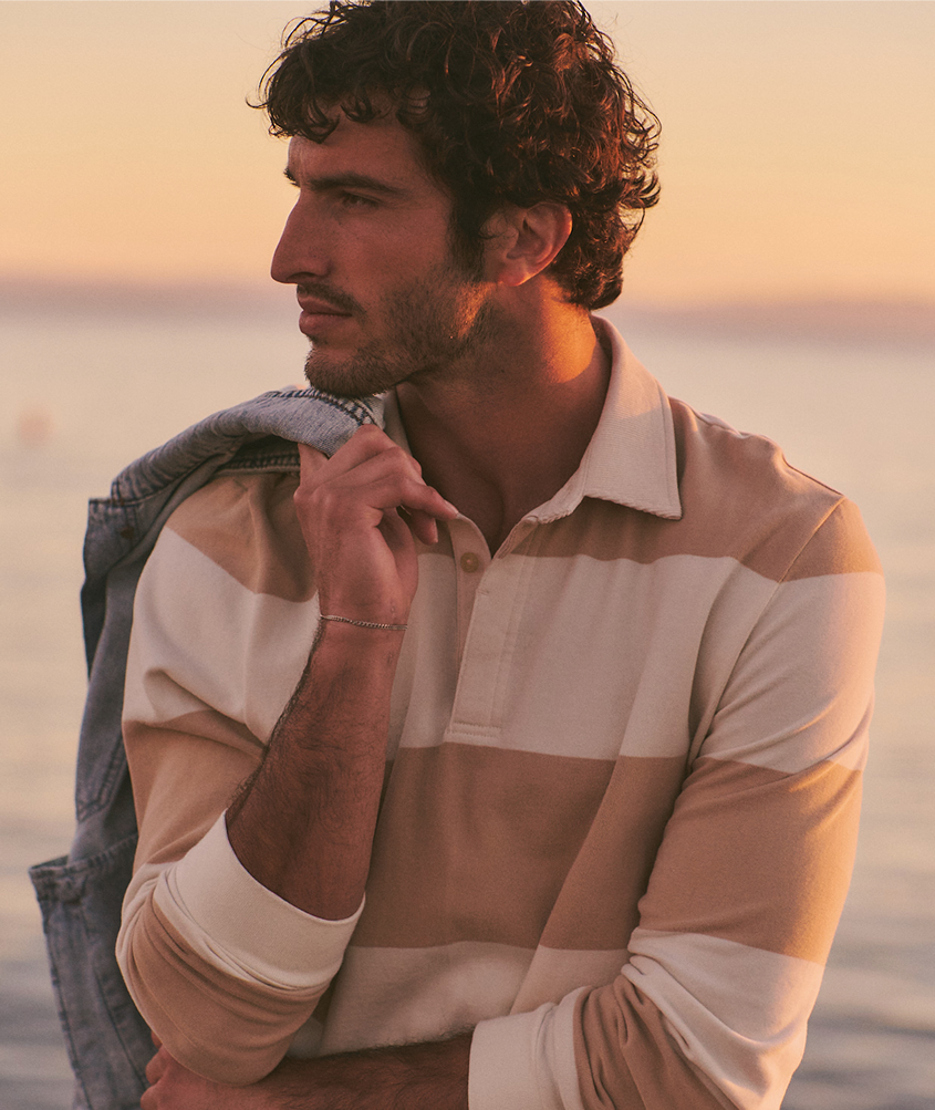 Sueded Rugby Polo