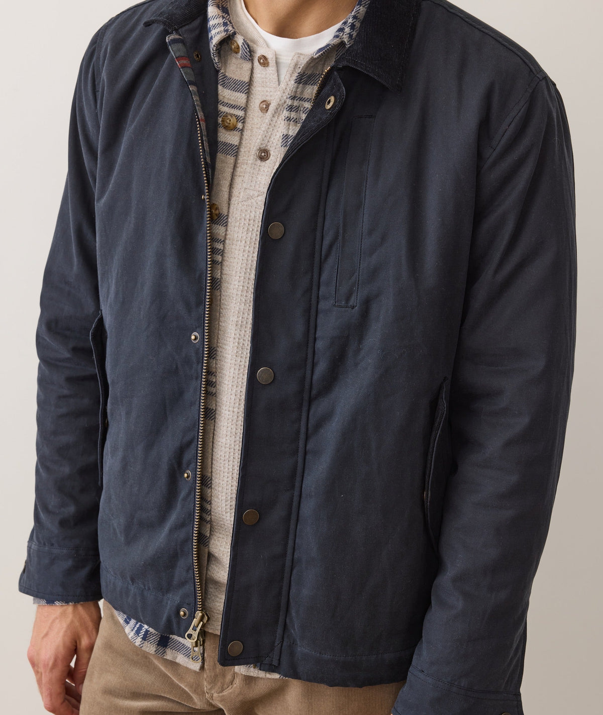 Weston Wax Canvas Barn Jacket