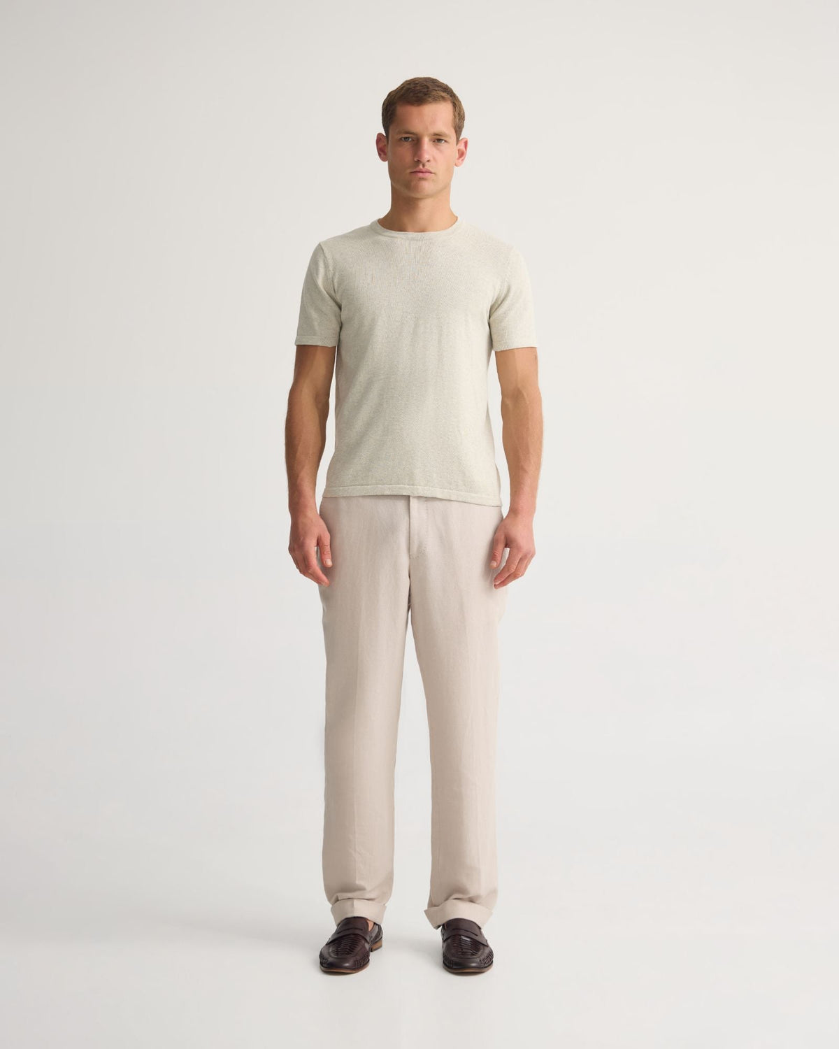 Theo Knitted T Shirt
