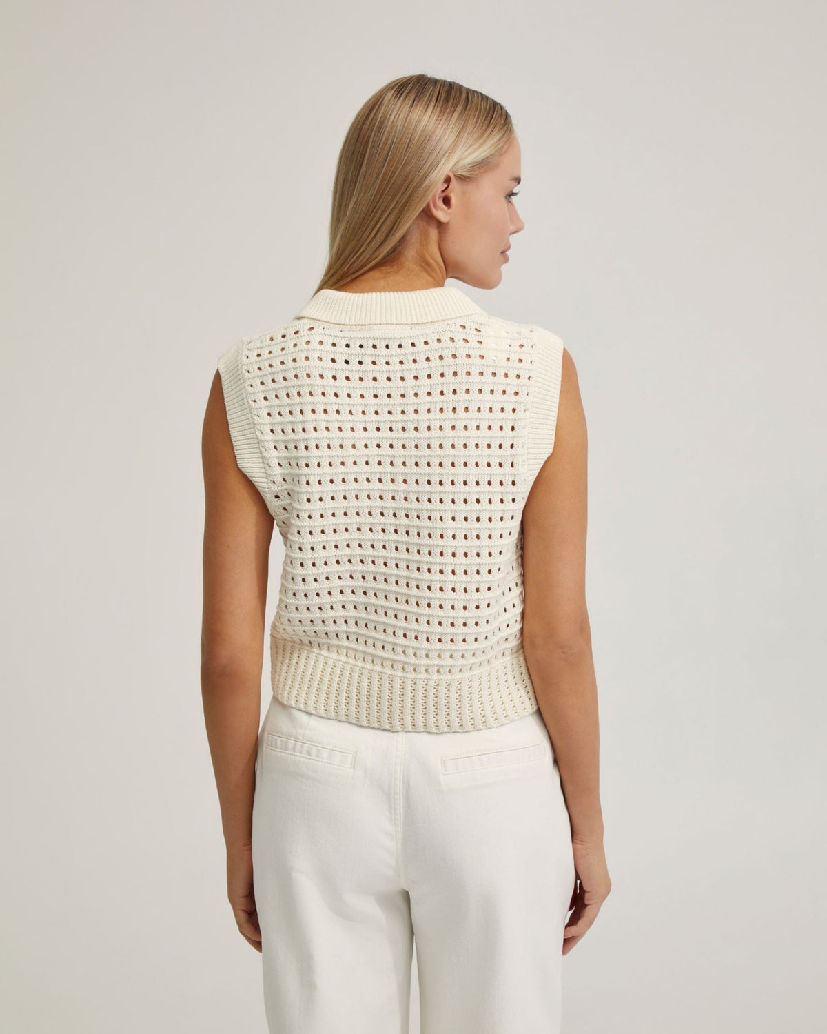 Tory Cotton Knitted Vest