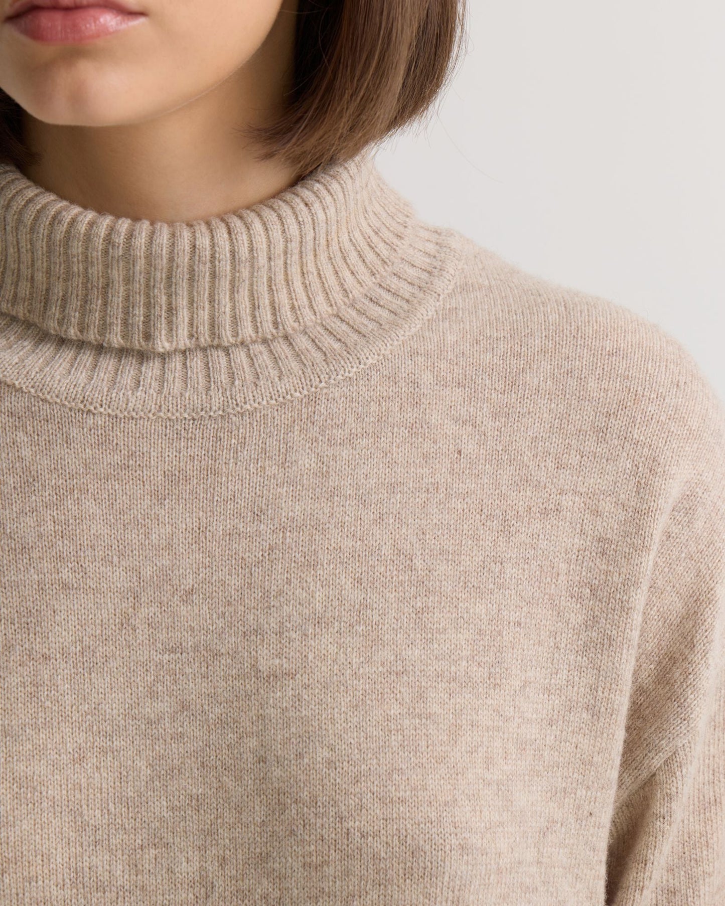 Tilda Knitted Wool Mini Dress