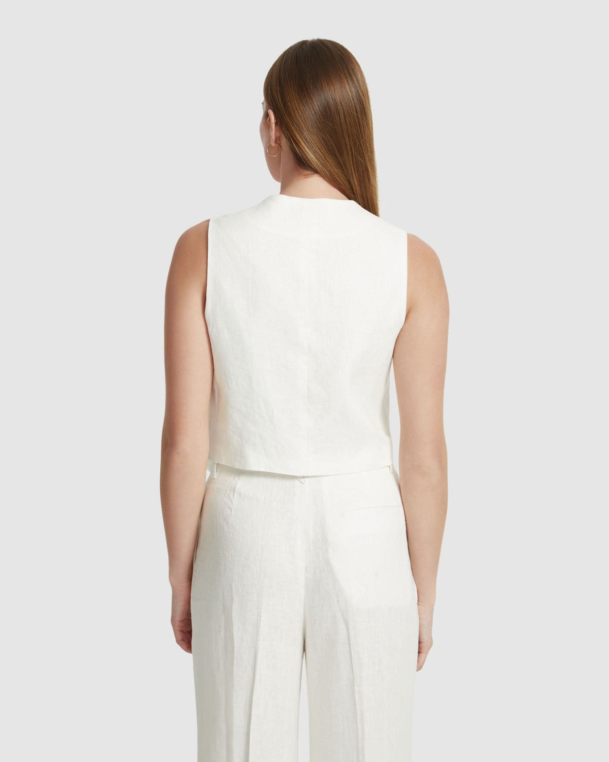 Vienna Linen Waistcoat
