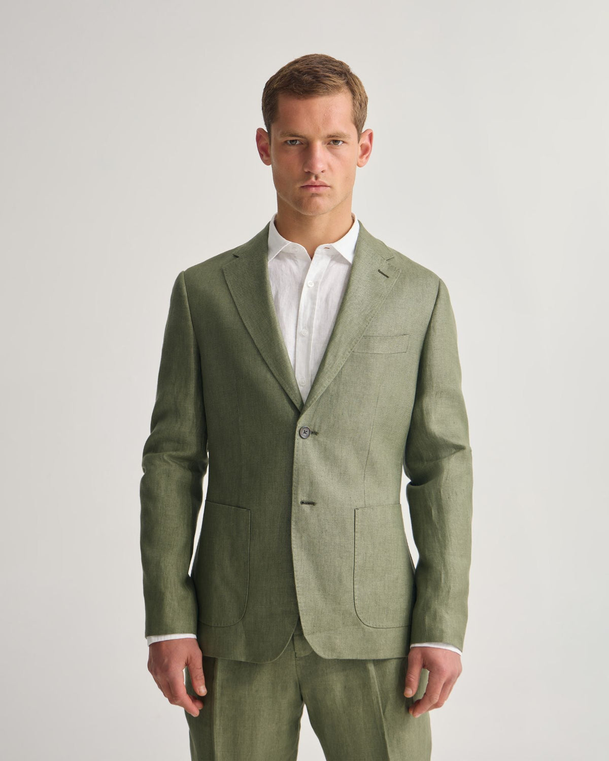 Wrdswrth Linen Patch Pocket Blazer