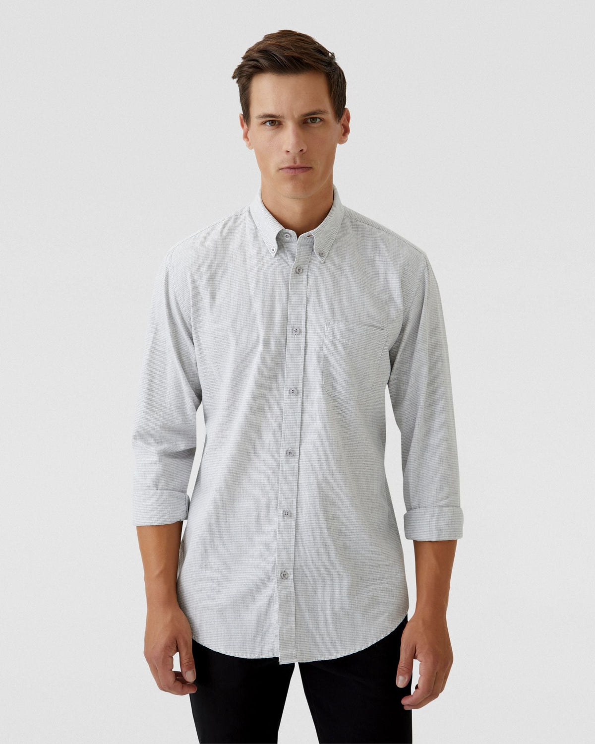 Uxbridge Micro Houndstooth Shirt