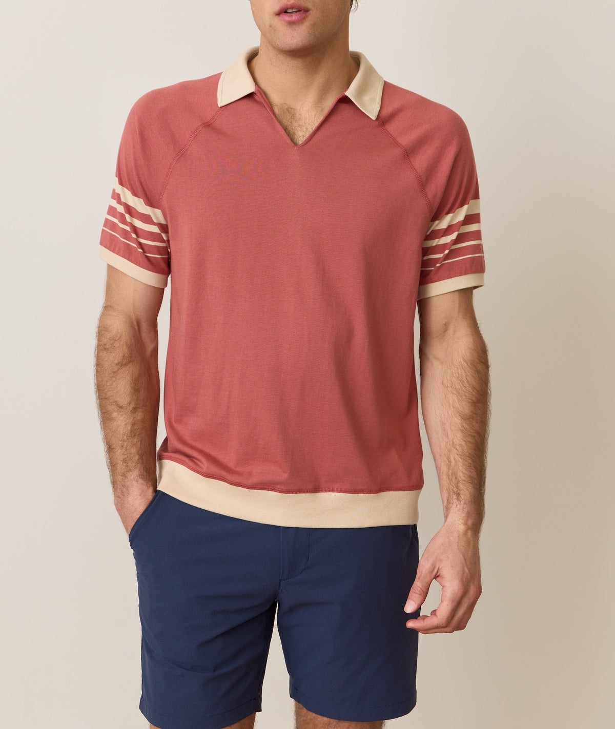 Varsity Rib Polo