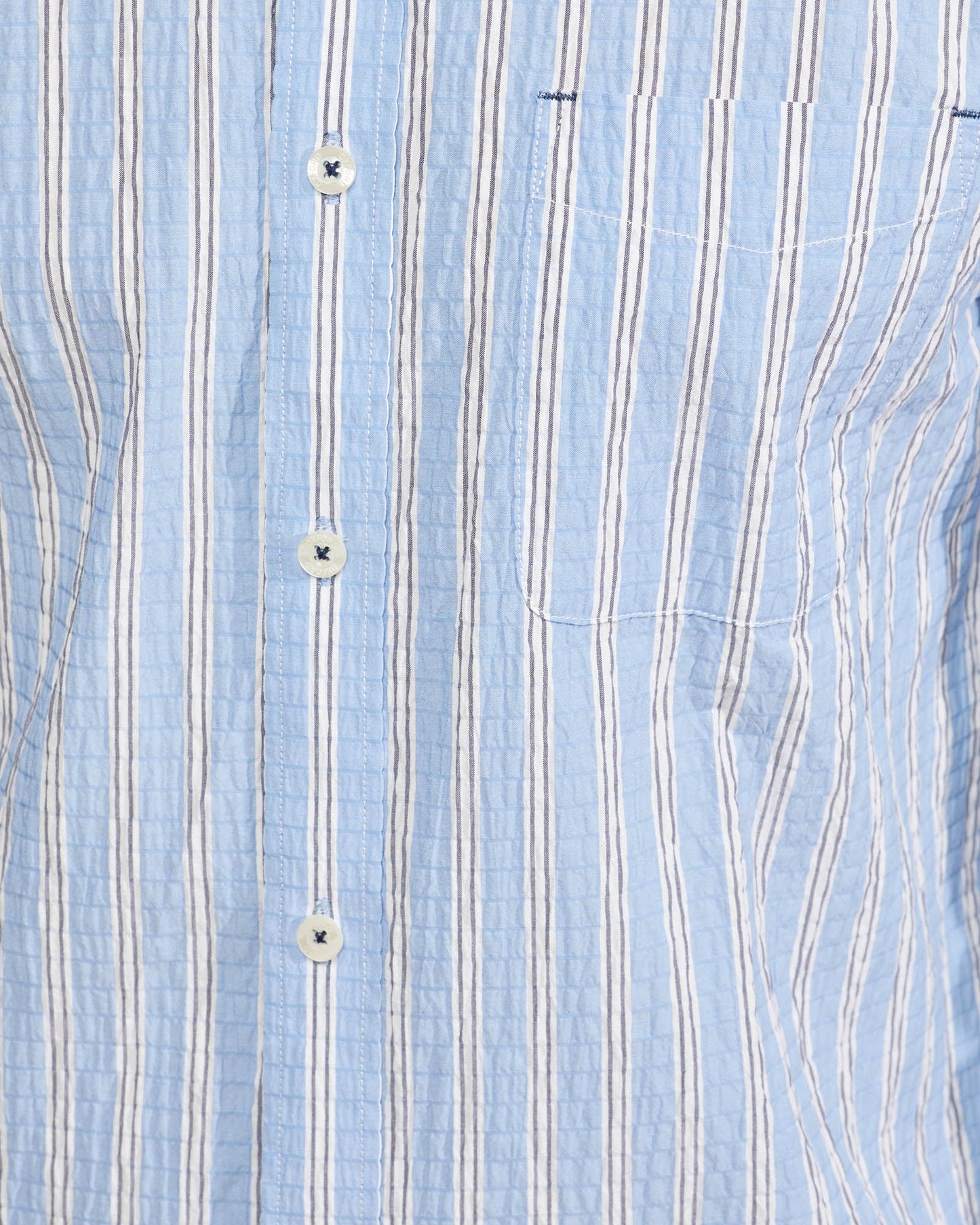 Uxbridge Seersckr Striped Shirt