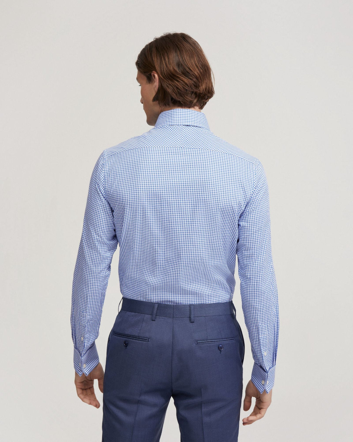 Trafalgar French Cuff Check Shirt