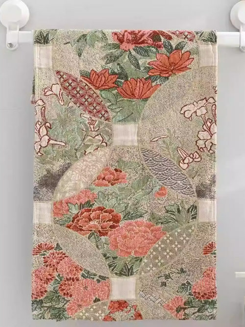 Artsy Ethni 提花麻質面巾 3 件套