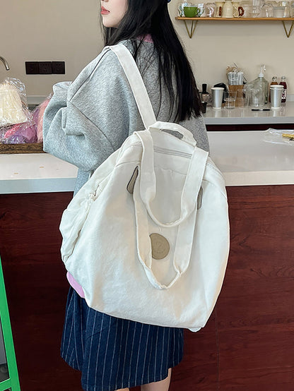 休閒帆布大容量背包