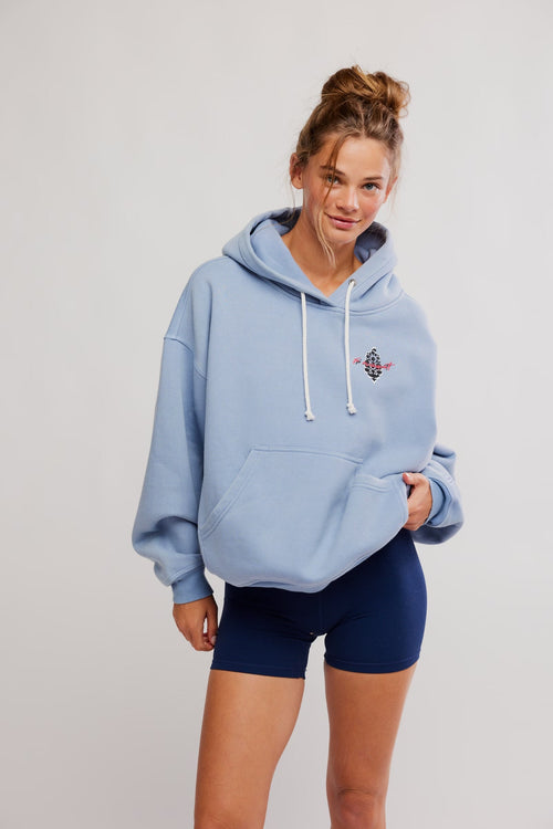 final call front logo hoodie