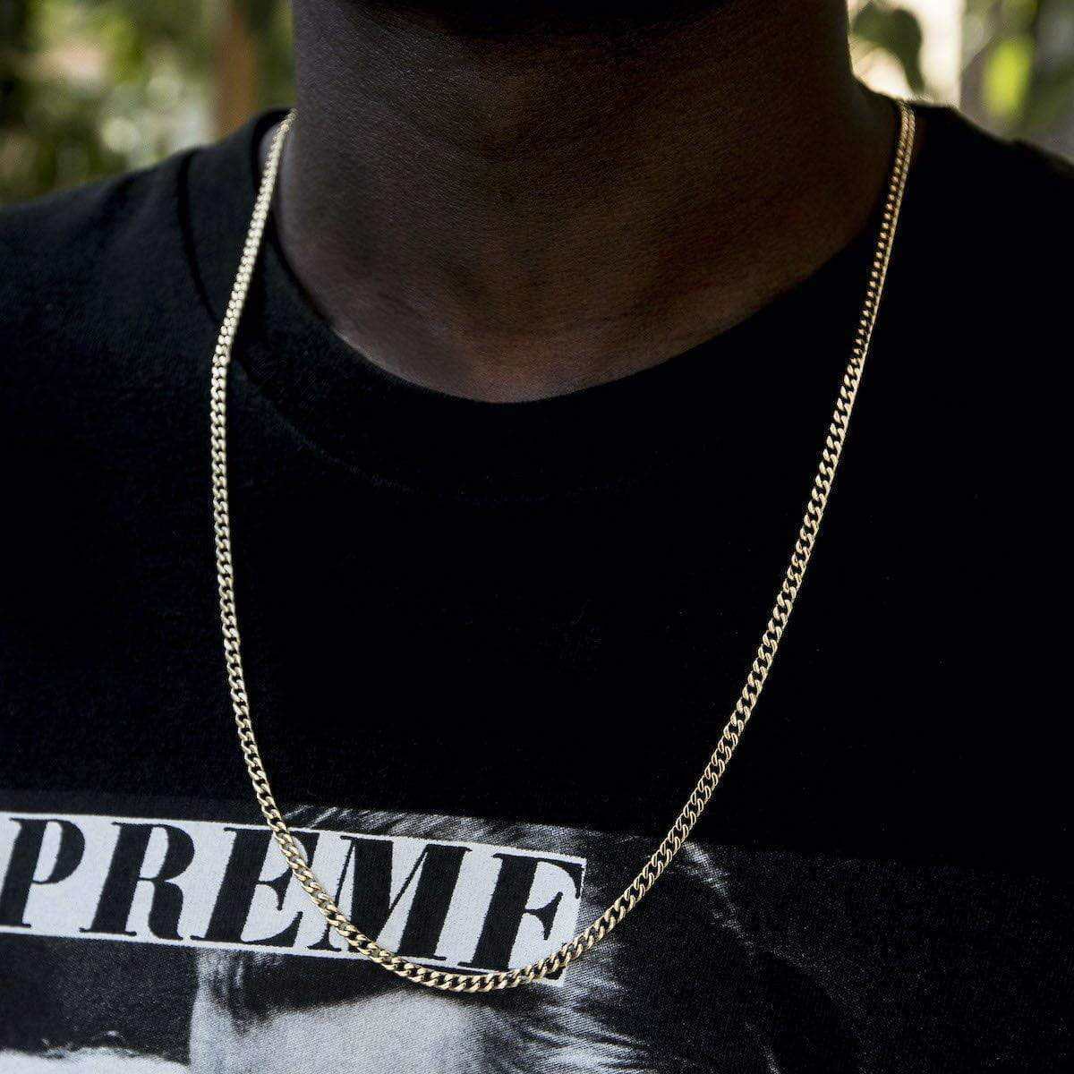 18k Vermeil Micro Cuban