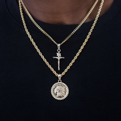 Choose 2 Chains + 2 Pendants - Yellow Gold