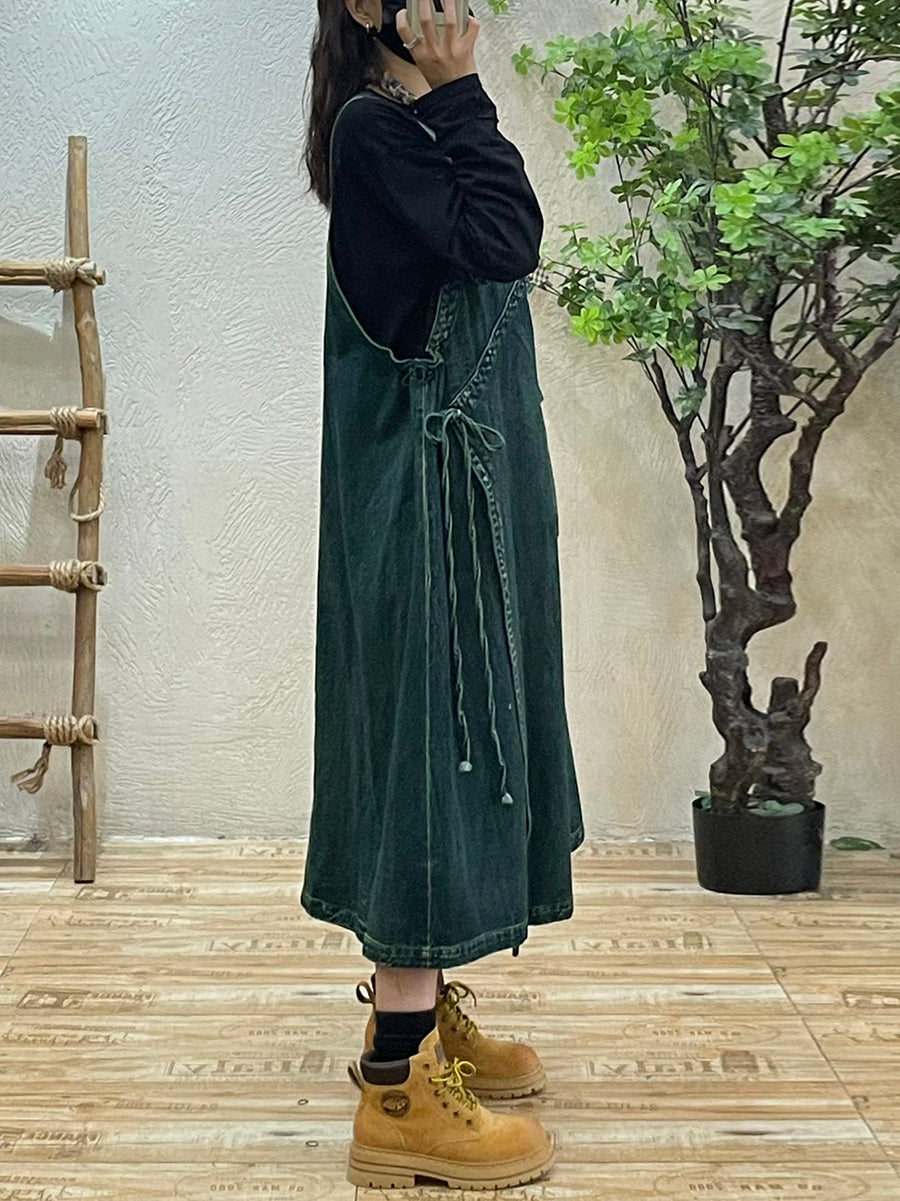 女款冬季藝術純色蝙蝠袖連帽連身裙
