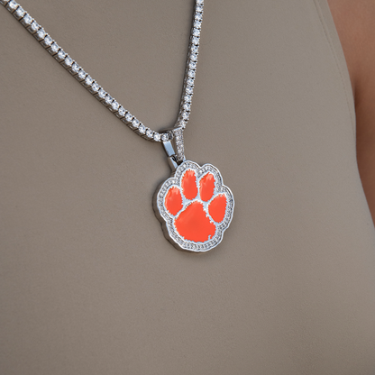 Clemson Tigers Official NCAA Logo Pendant