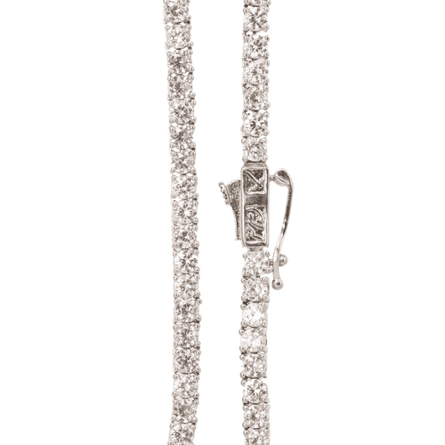 22" 3mm Tennis Necklace