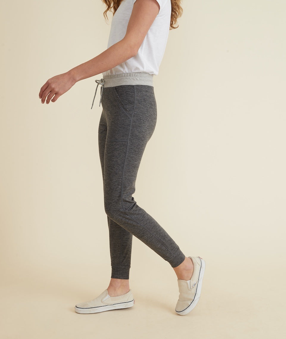 Women's Sport Jogger in Heather Grey