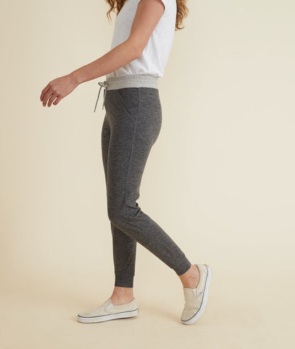 Women's Sport Jogger in Heather Grey