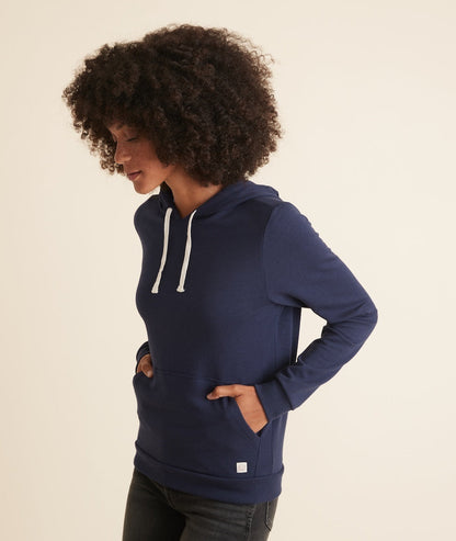 Women's Sunset Pullover Hoodie in True Navy