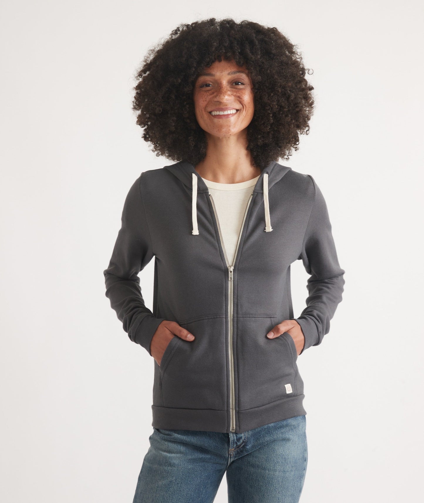 Women's Afternoon Hoodie in Asphalt Grey