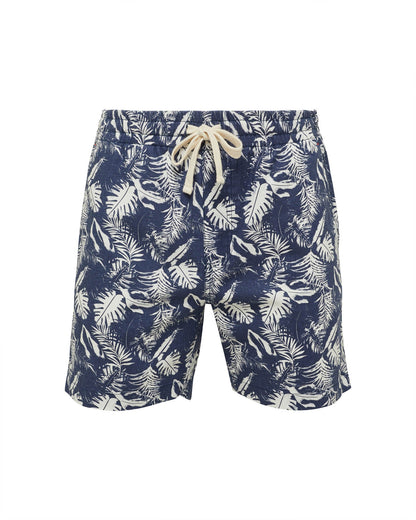 Toby Palm Tree Linen Cotton Shorts