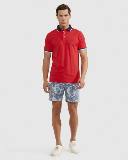Toby Linen Cotton Printed Shorts