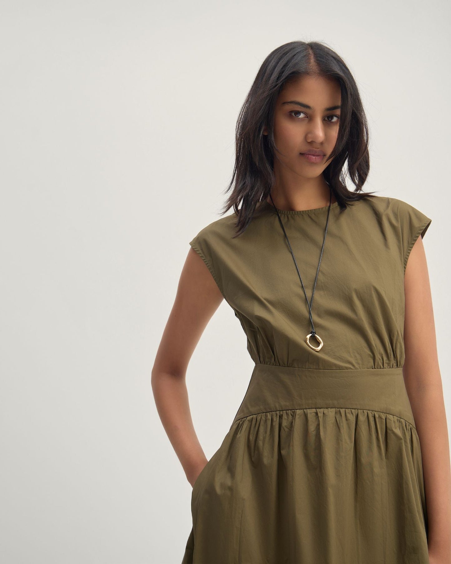 Tropea Poplin Dress
