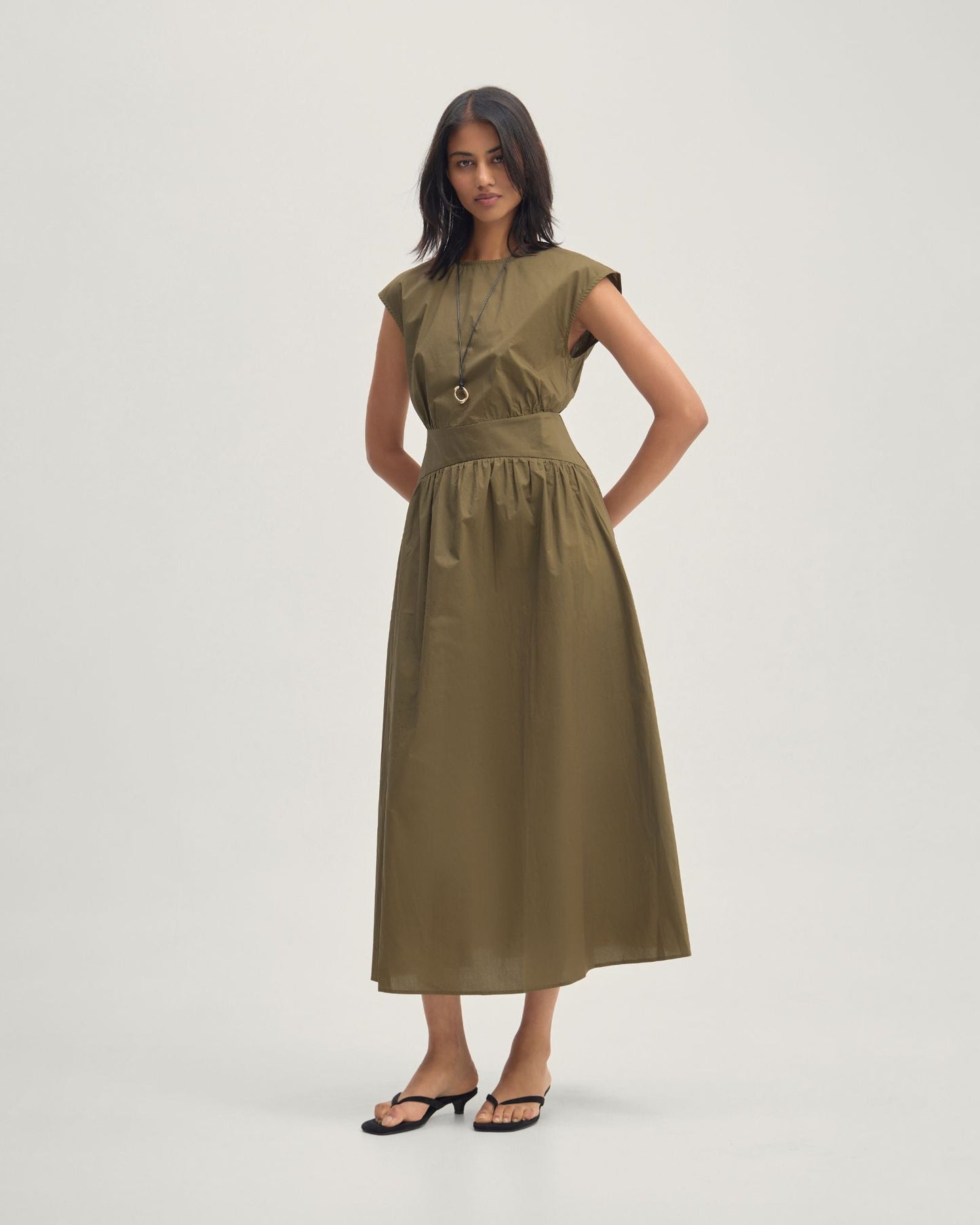 Tropea Poplin Dress