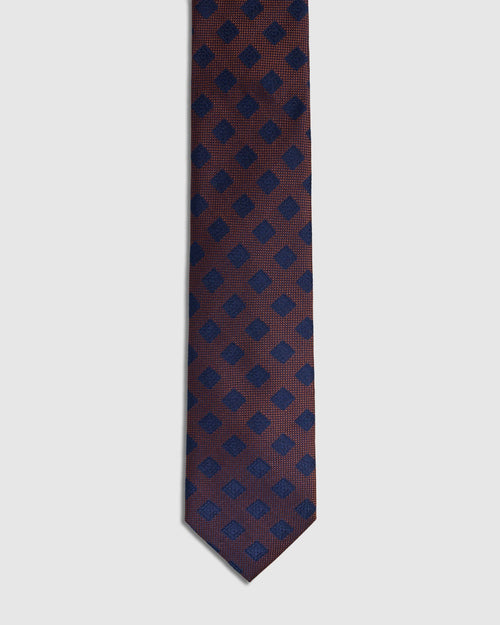 Thiago Squares 7Cm Silk Tie