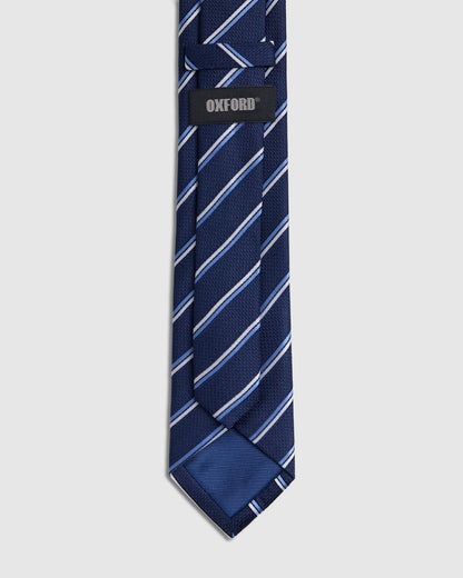 Walker Stripe 7Cm Silk Tie