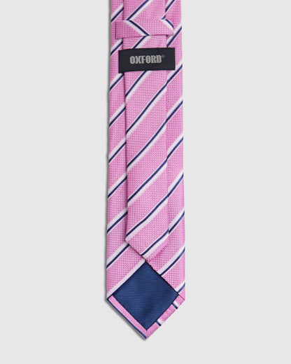 Walker Stripe 7Cm Silk Tie