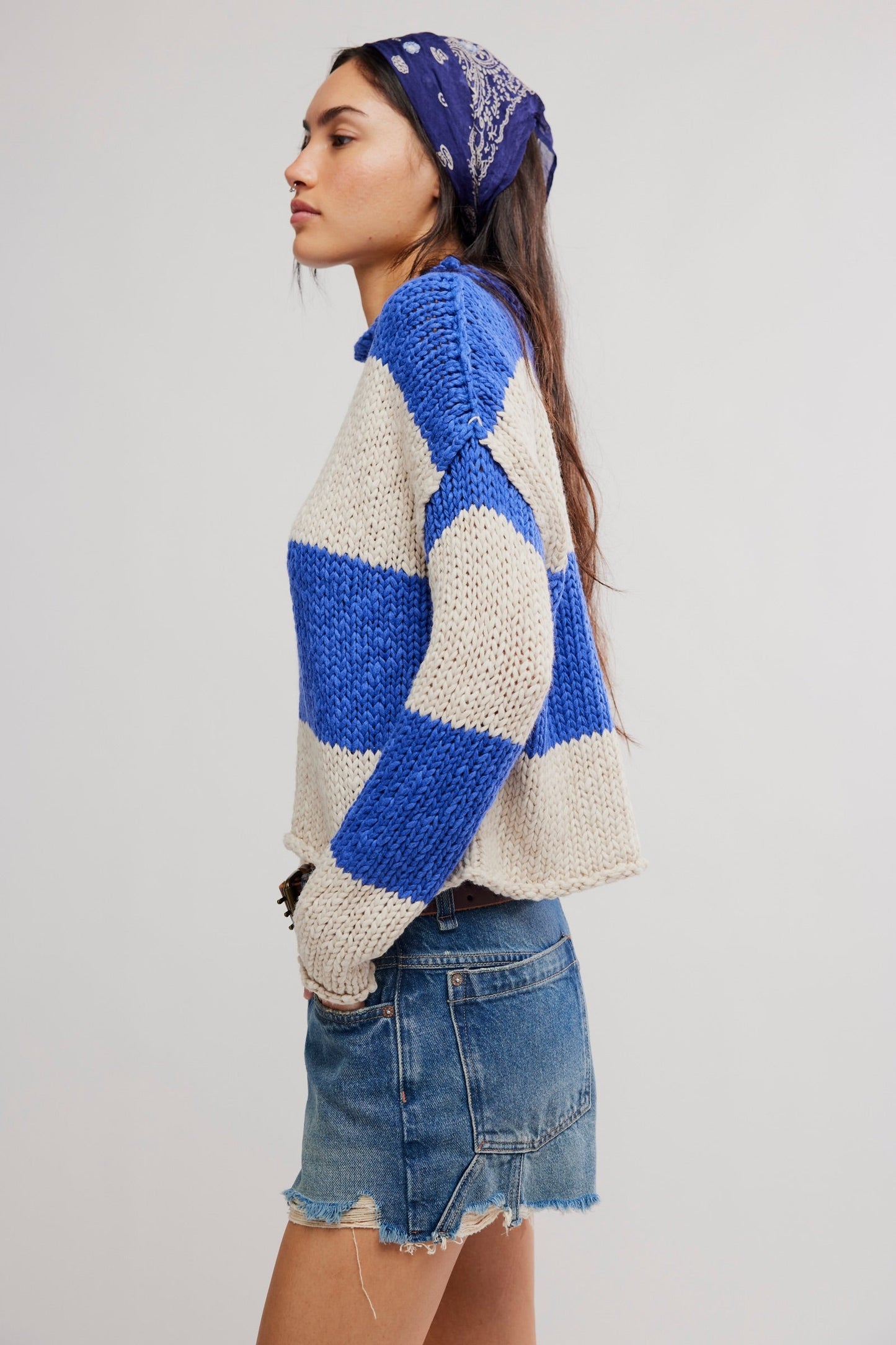 opal rugby stripe sweater