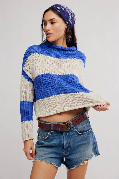 opal rugby stripe sweater