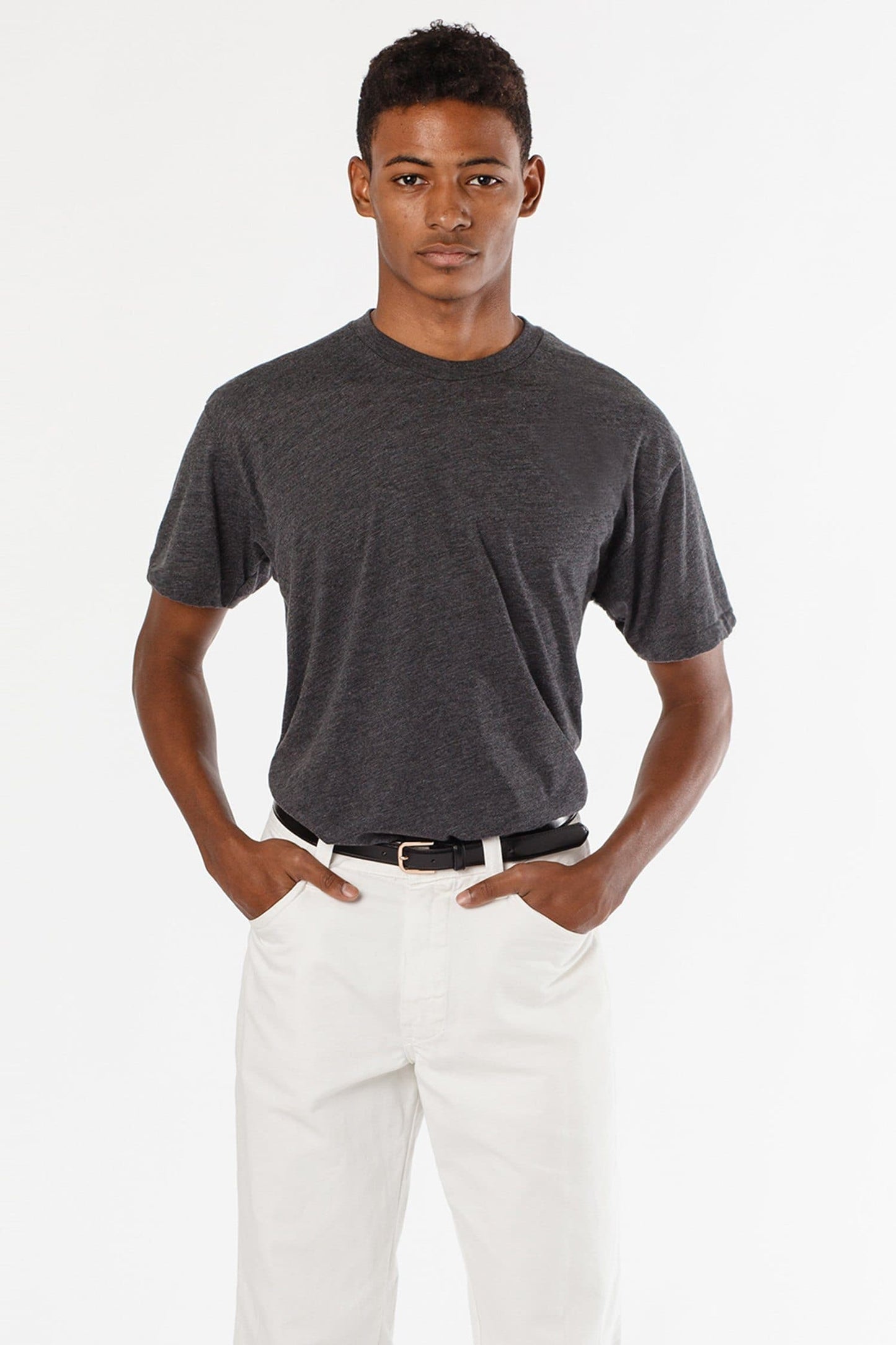 FF01 - Poly-Cotton Crew Neck T-Shirt