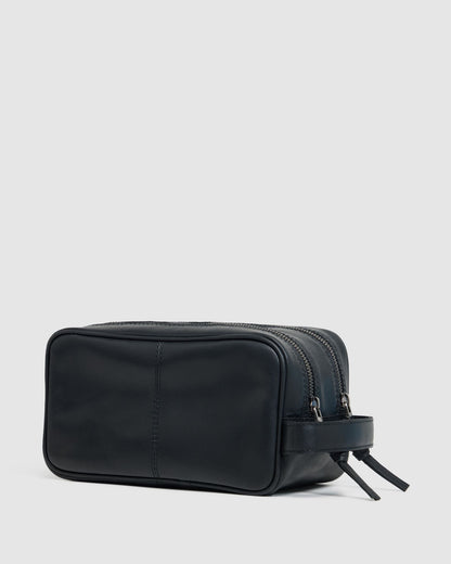Traveller Leather Wash Bag