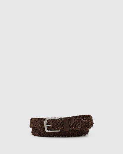 Weston Mens Plaited Belt