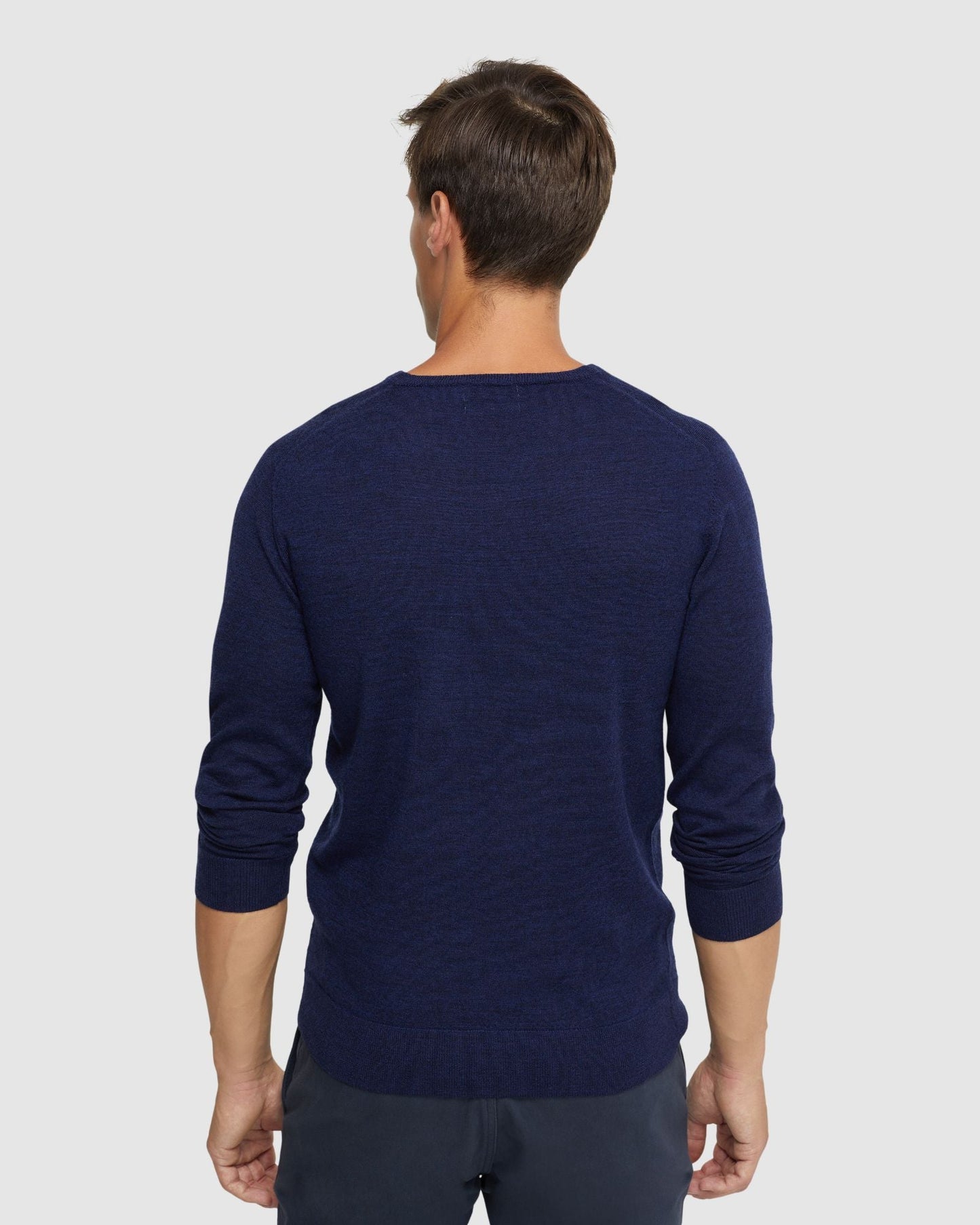 V-Neck Pure Merino Wool Knit