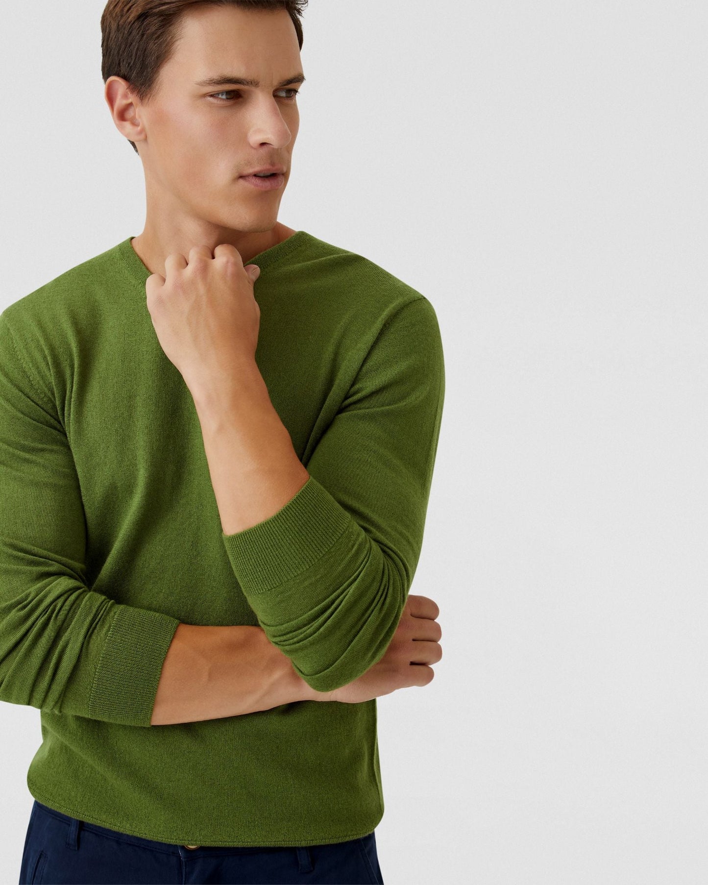 V-Neck Pure Merino Wool Knit