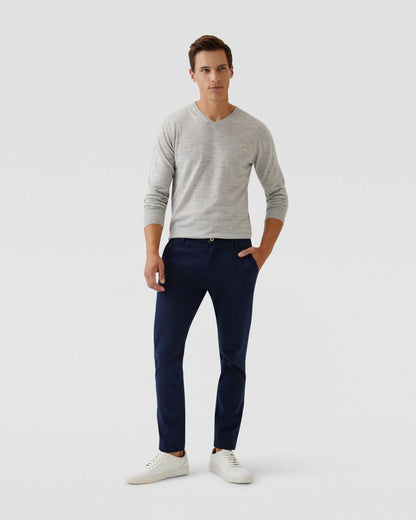 V-Neck Pure Merino Wool Knit