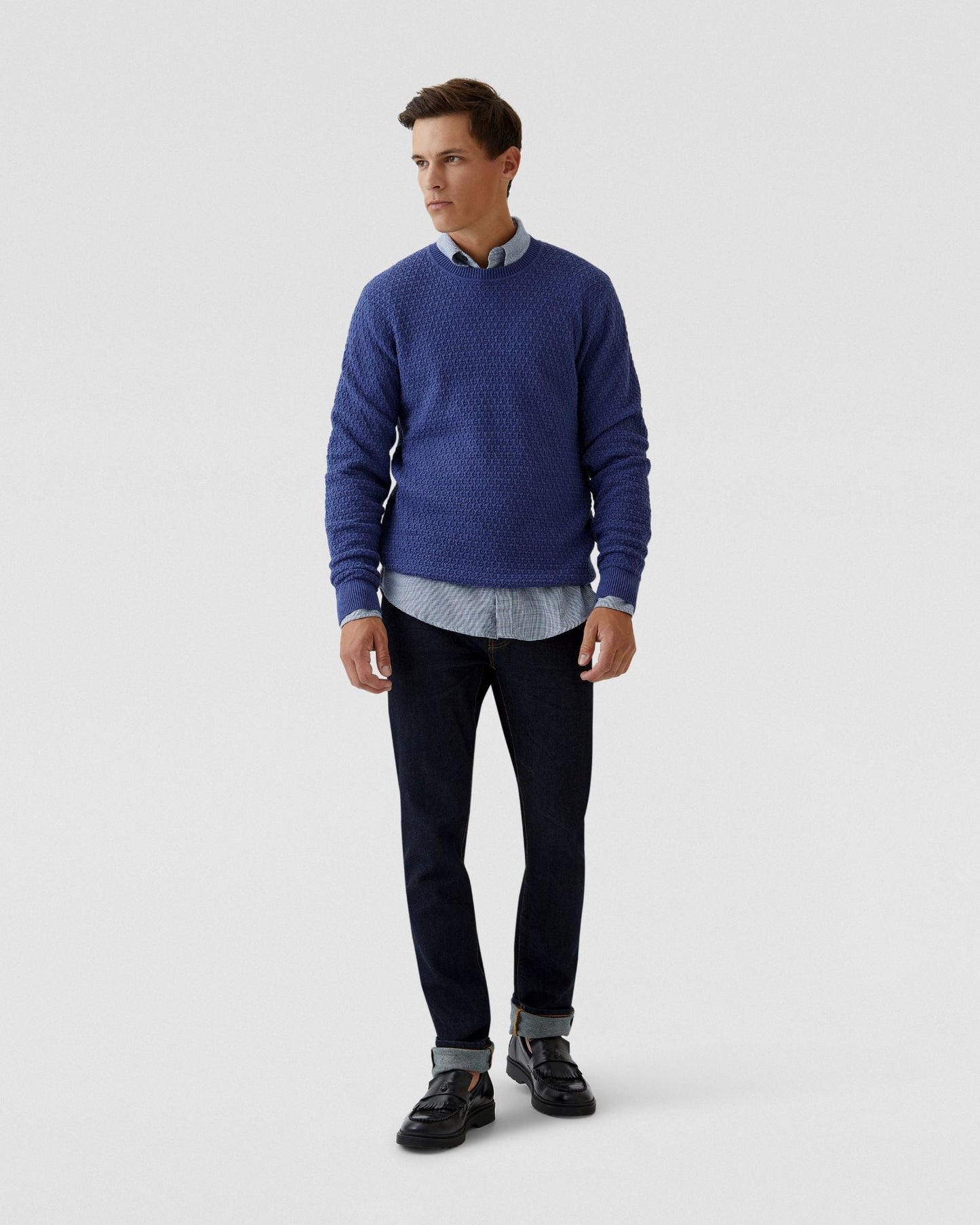 Toby Textured Cotton Knit