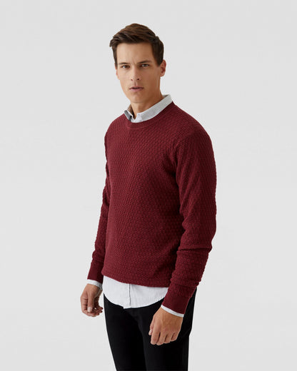 Toby Textured Cotton Knit