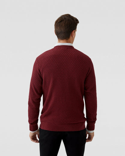 Toby Textured Cotton Knit