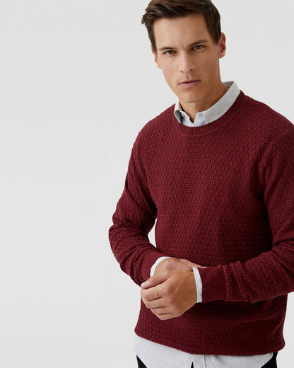 Toby Textured Cotton Knit