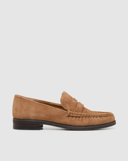 Valentina Suede Loafer