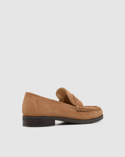 Valentina Suede Loafer