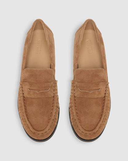 Valentina Suede Loafer